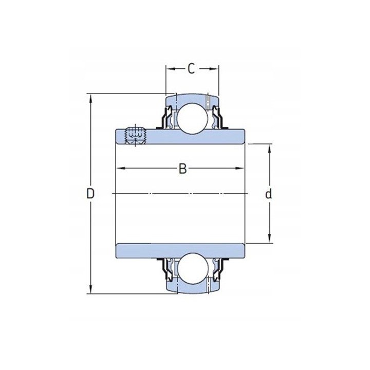 Łożysko samonastawne SS UC 210 50x90x51,6 NEUTRAL