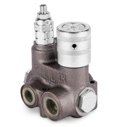Dzielnik strumienia zaworowy z regulacją przepływu i ciśnienia 1/2" 40l./min. 030937 RF40PVU [030937-SKY313418]