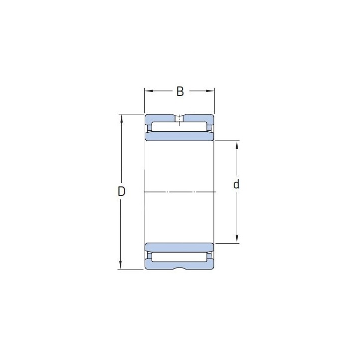 NA 4914 MGK Łożysko igiełkowe 70x100x30