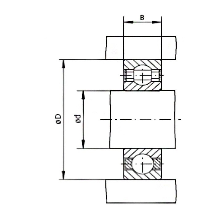 Sprzęgło ZZ 6207 M RINGSPANN 35x72x17