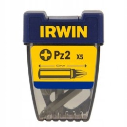 GROT, BIT TYPU POZIDRIV 1/4' DŁUGI 50 mm KOMPLET 5 szt.UK PZ2