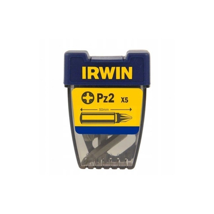 GROT, BIT TYPU POZIDRIV 1/4' DŁUGI 50 mm KOMPLET 5 szt.UK PZ2