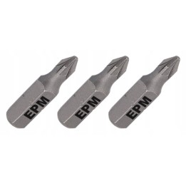 GROT, BIT, KOŃCÓWKA DO WKRĘTARKI 25 mm 3 szt. PZ1