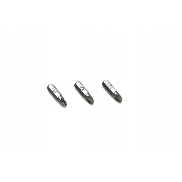 GROT, BIT, KOŃCÓWKA TYPU POZIDRIV 1/4' 25 mm 10 szt. PZ2