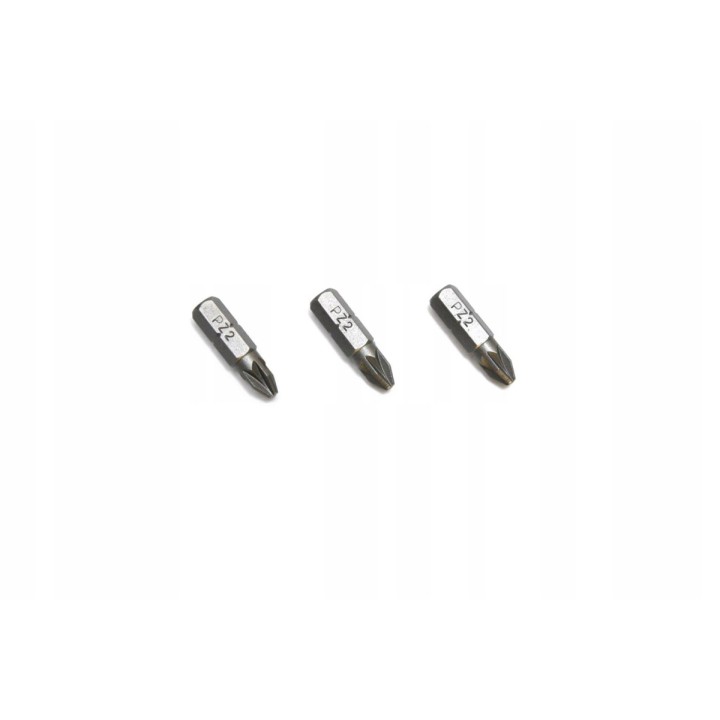 GROT, BIT, KOŃCÓWKA TYPU POZIDRIV 1/4' 25 mm 10 szt. PZ2