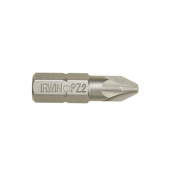 GROT, BIT, KOŃCÓWKA TYPU POZIDRIV 1/4' 25 mm 10 szt. PZ2