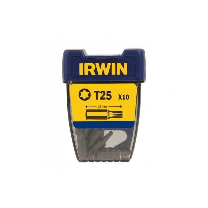 GROT, BIT, KOŃCÓWKA TYPU TORX 1/4' 25 mm 10 szt. T25