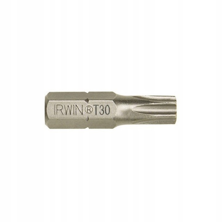 GROT, BIT, KOŃCÓWKA TYPU TORX 1/4' 25 mm 10 szt. T30