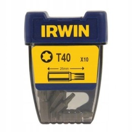 GROT, BIT, KOŃCÓWKA TYPU TORX 1/4' 25 mm 10 szt. T40