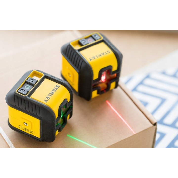 Laser krzyżowy cubix czerwony