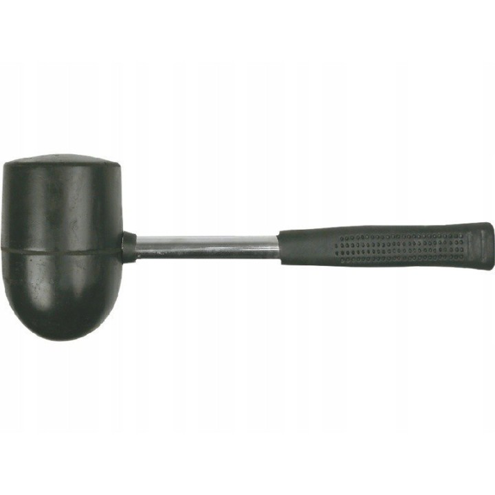 MŁOTEK GUMOWY 1.25KG ŚREDNICA 90 mm TRZONEK METALOW