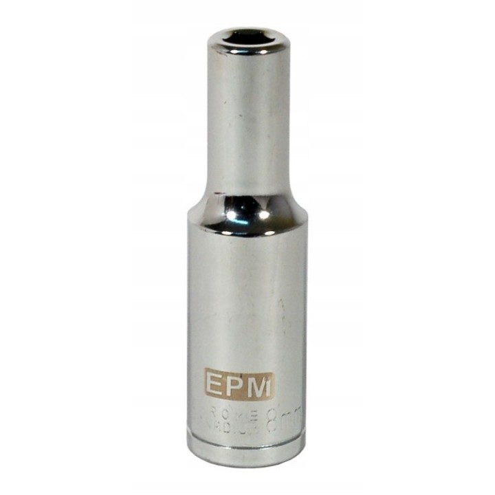 NASADKA DŁUGA 1/2'''' 6-KĄTNA CHROMOWANA 9 mm
