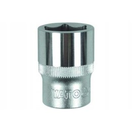 NASADKA KRÓTKA 6-KĄTNA CHROMOWANA 1/2'''' 21 mm