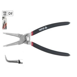 Szczypce segera wewnętrzne, wygięte 150 mm YATO