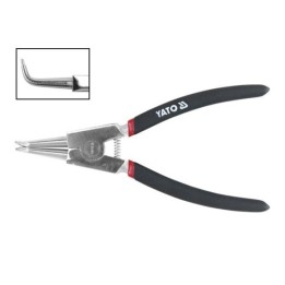 Szczypce segera zewnętrzne wygięte 150 mm YATO