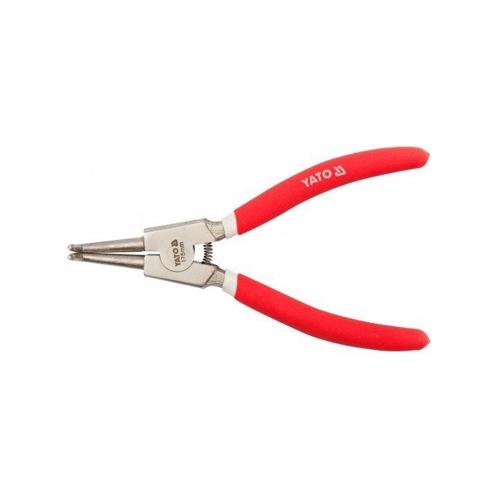 Szczypce segera zewnętrzne wygięte 225 mm YATO
