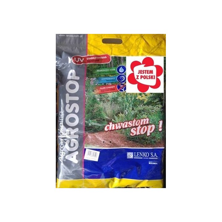 Agrowłóknina agrostop 50g czarna 1.6*20m