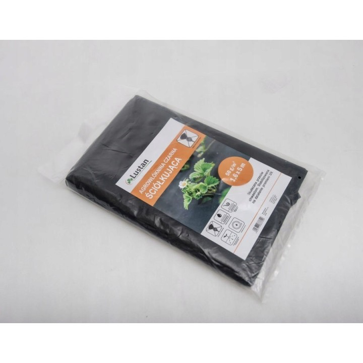 Agrowłóknina agrostop 50g czarna 1.6*5m