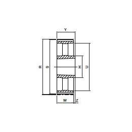 Koło pasowe HDB216-14M55 SIT
