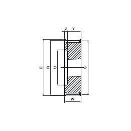 Koło pasowe PBD23L100 SIT