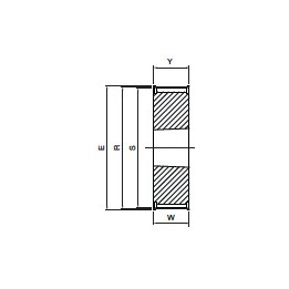 Koło pasowe PBD40L100 SIT
