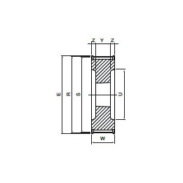 Koło pasowe PBG36G14M68 SIT