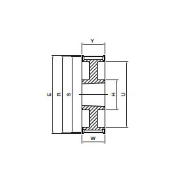 Koło pasowe PBG64G14M68 SIT