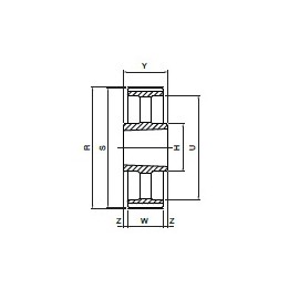 Koło pasowe PBG80G14M20 SIT