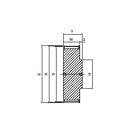 Koło pasowe PMAT31AT10/24 SIT