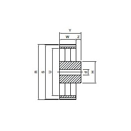 Koło pasowe ST112S8M85 SIT