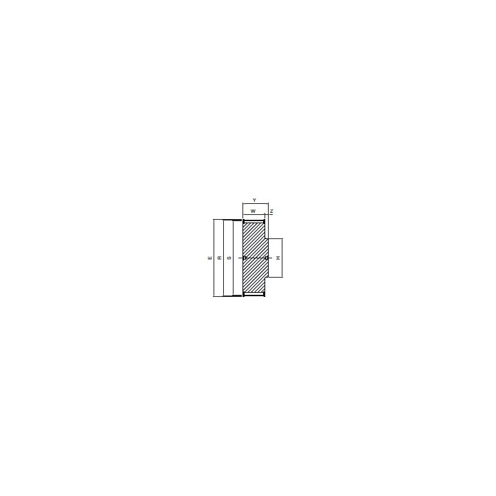 Koło pasowe zębate HD28-3M15 SIT