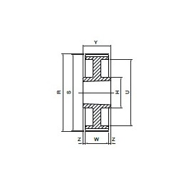 Koło pasowe zębate HDB136-5M15 SIT [6887237319-SKY206185]