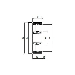 Koło pasowe zębate HDB144-8M30 SIT