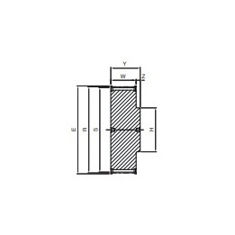 Koło pasowe zębate PD33H300 SIT