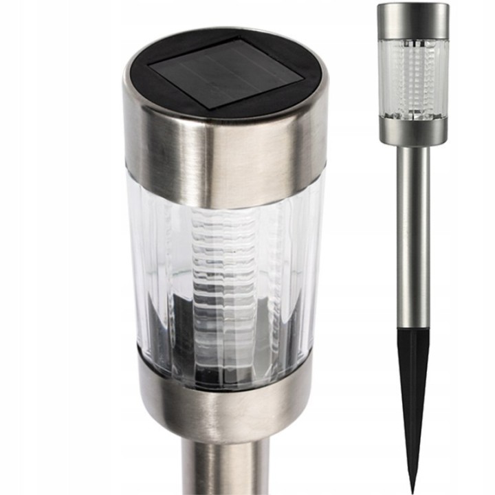 Lampa solarna granat sg9509 INOX 40cm