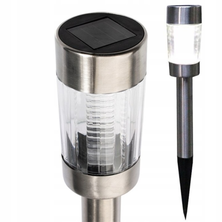 Lampa solarna granat sg9509 INOX 40cm