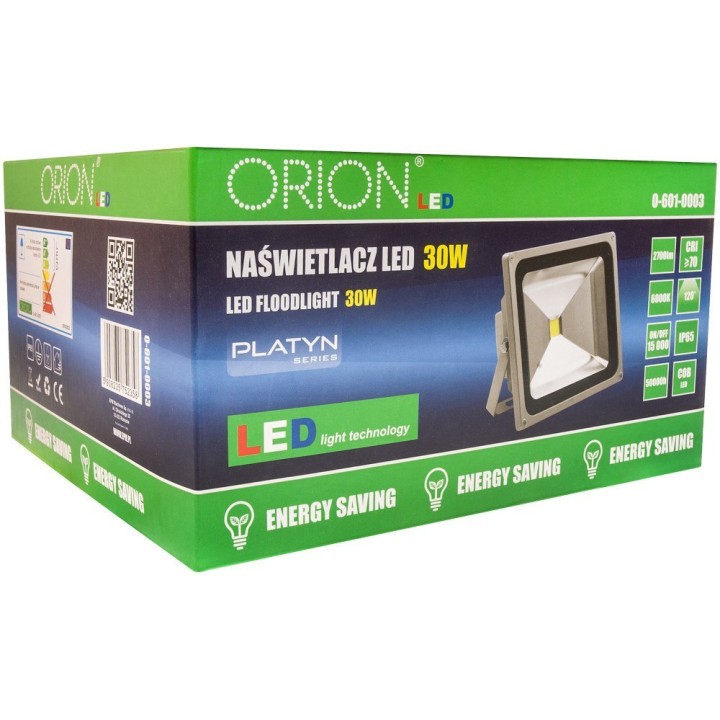 Naświetlacz platyn LED ip65 cob 30w 2700lm
