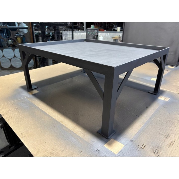 Palenisko ogrodowe stalowe ręcznie wykonane blacha 5 mm 500x600 mm