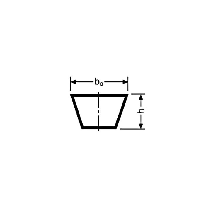 Pas klinowy A HA 1230 OPTIBELT 13x1230 A1230