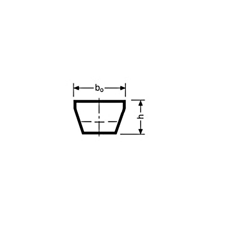 Pas klinowy Z HZ 976 CONTITECH 10x976 Z976