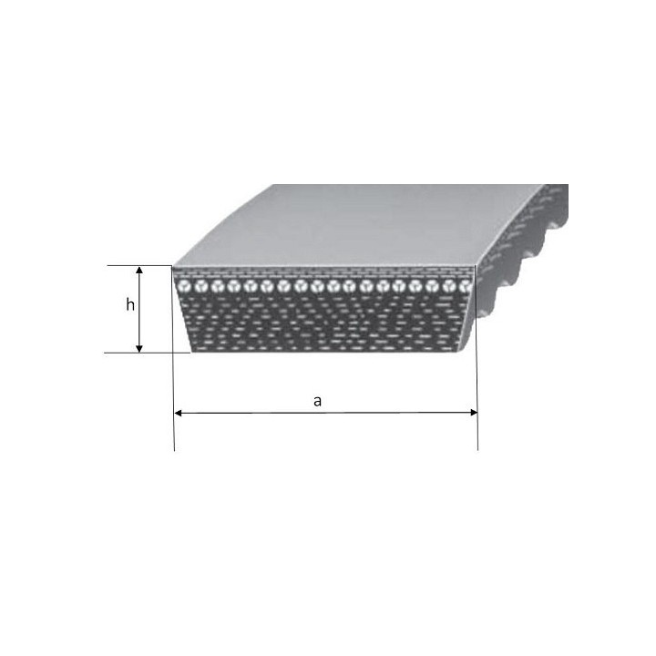 Pas zębaty SVX 26x8x655 Optibelt