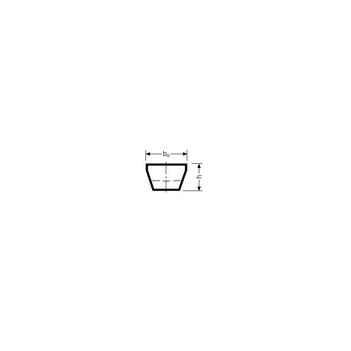 Pasek klinowy zębaty AVX 13x1285 OPTIBELT