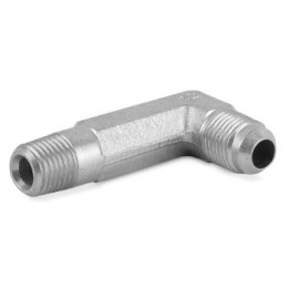 Korpus przyłączki kolankowej 90°przedłużonej z gwintem 1/4 NPTF / 9/16"JIC 206803.3