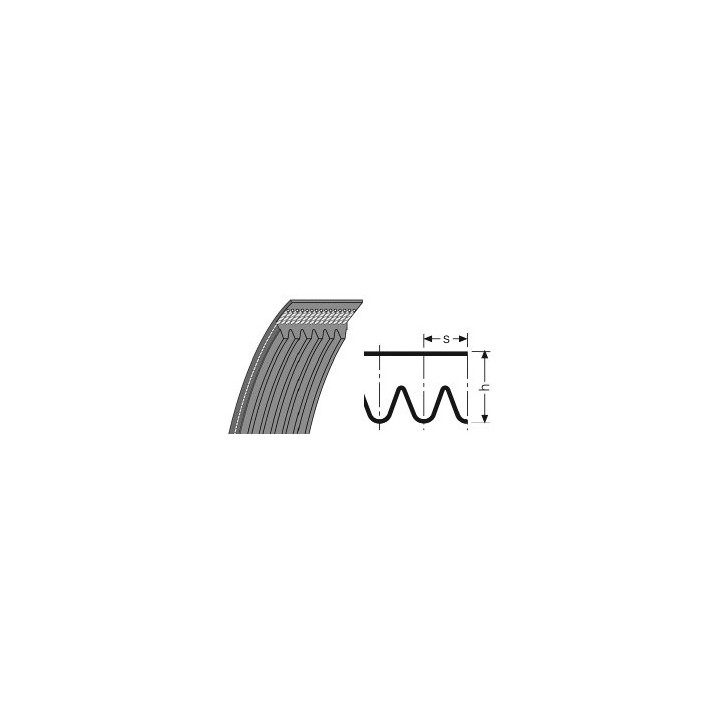 Pasek wielorowkowy 6-PL-2476 SIT