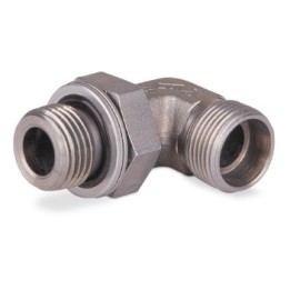 Korpus przyłączki kolankowej z przeciwnakrętką M14x1,5-M16x1,5 10L 7600-10LM-1NI [7600-10LM-1NI-SKY375949]