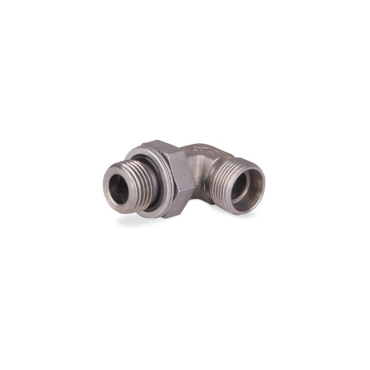 Korpus przyłączki kolankowej z przeciwnakrętką M14x1,5-M16x1,5 10L 7600-10LM-1NI [7600-10LM-1NI-SKY375949]