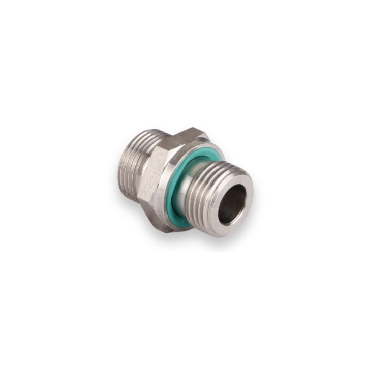 Korpus przyłączki prostej 1” BSP-M42x2 30S 316Ti X7440-30SR16-1 (209540)