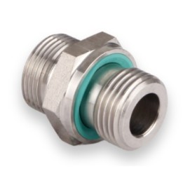 Korpus przyłączki prostej 1” BSP-M45x2 35L 316Ti X7440-35LR16-1 (209522)