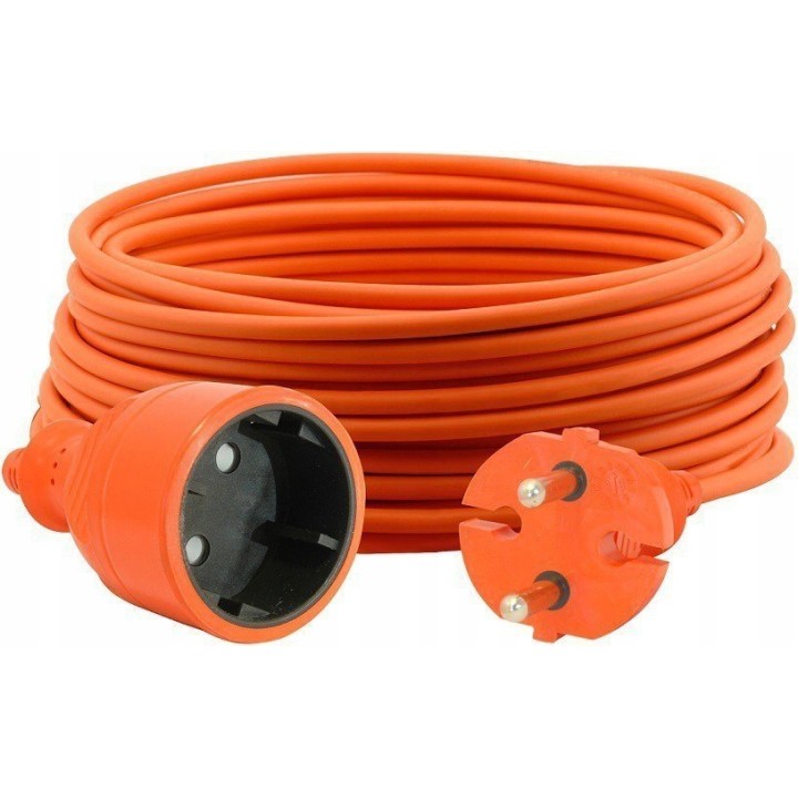 PRZEDŁUŻACZ OGRODOWY 25M PRZEWÓD H05VV-F 2*1 mm