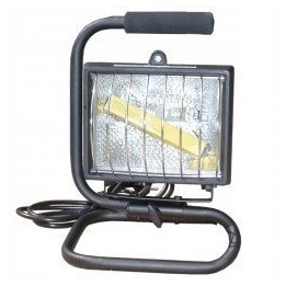 Reflektor halogenowy z uchwytem 400w